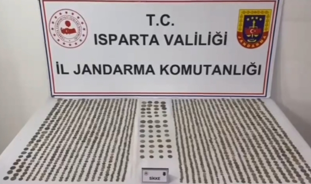 Isparta’da tarihi eser kaçakçılığı operasyonu