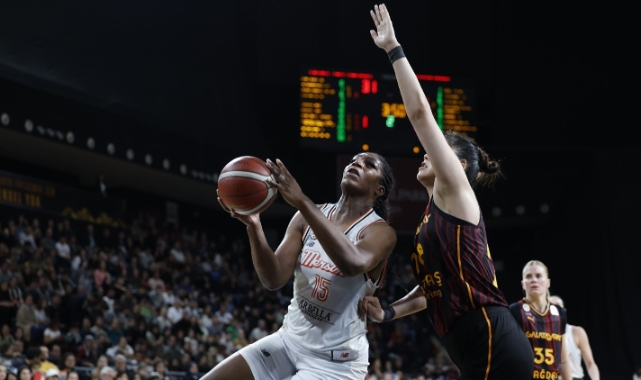 Kadınlar Basketbol Süper Ligi: ÇBK Mersin: 83 - Galatasaray: 78