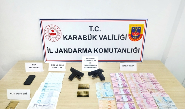 Karabük'te tefecilik operasyonu