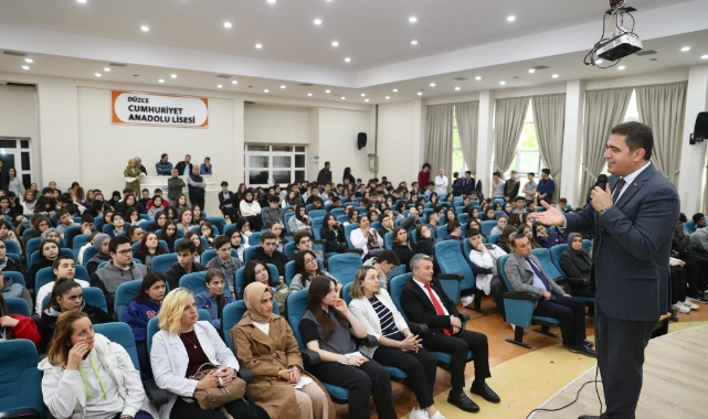 Kariyer günlerinin konuğu Vali Aslan oldu