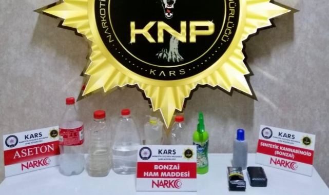 Kars’ta uyuşturucu ele geçirildi, 2 kişi tutuklandı