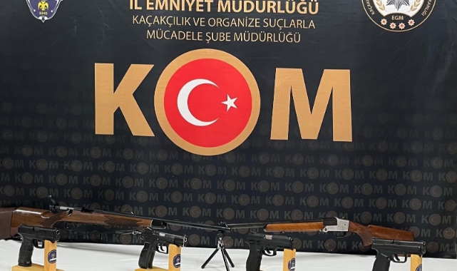 Kastamonu'da silah operasyonu: 4 gözaltı
