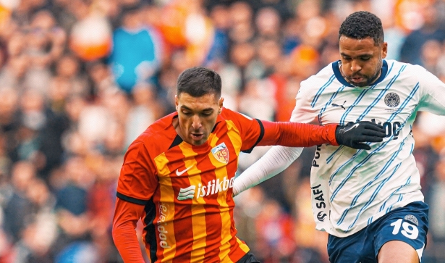 Kayserispor 5 sezondur Fenerbahçe'yi yenemiyor