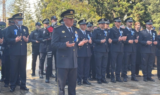 Kırklareli'nde Türk Polis Teşkilatı'nın 180. kuruluş yılı törenle kutlanıyor