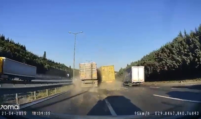 Kocaeli'de zincirleme kaza!