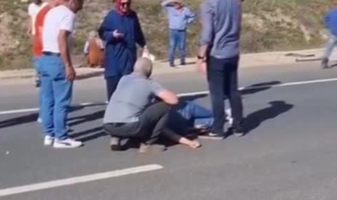 Kontrolden çıkan cip takla attı: 1'i ağır 2 yaralı