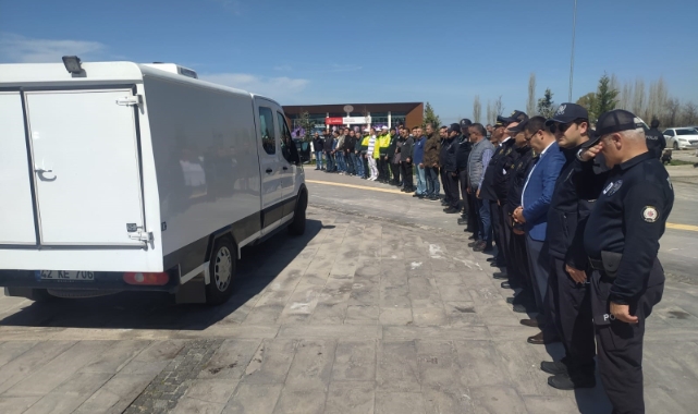 Konya’da kansere yenik düşen komisere son görev