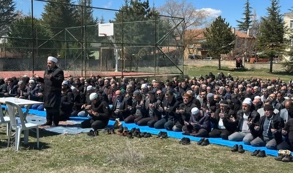 Konya’da yağışlar için şükür duası yapıldı