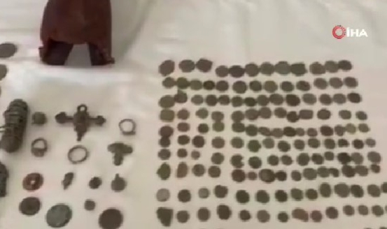 Kurşunlu’da tarihi eser operasyonu!