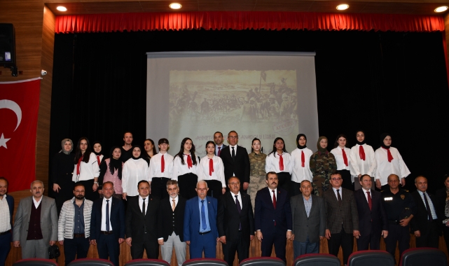 Kut’ül Amare Zaferi’nin 109. yıldönümü anıldı