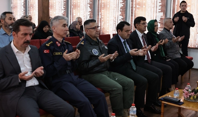 Kütahya'da şehit ve gaziler için mevlit programı