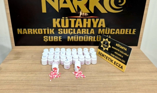 Kütahya'da uyuşturucudan 2 tutuklama
