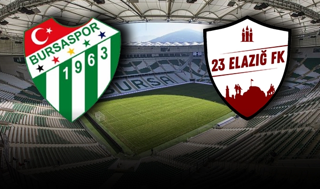 Bursaspor-23 Elazığ FK'yı 3-1 yendi