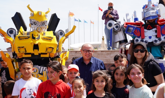Mersin Erdemli'de çocuklar şenlikte buluştu