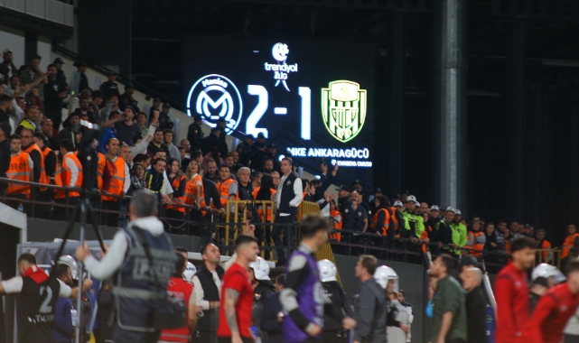MKE Ankaragücü'nün mağlubiyeti ağlattı