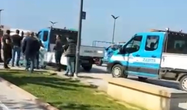 Mudanya sahilindeki seyyar satıcılara operasyon