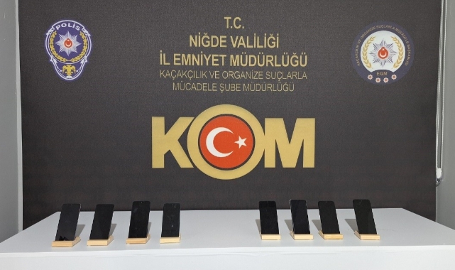 Niğde’de kaçakçılık operasyonu! 3 gözaltı