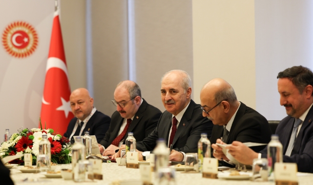 Numan Kurtulmuş BAE Federal Ulusal Konseyi Başkanı ile görüştü