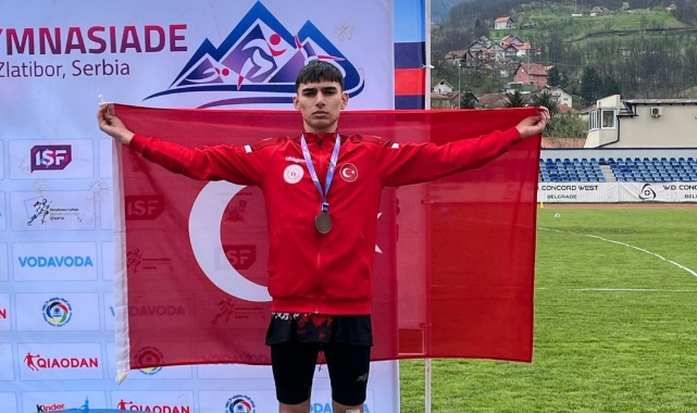 Osmangazili milli atletten dünya üçüncülüğü 