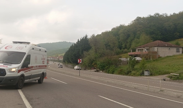 Otomobil tarlaya uçtu! Dede ve iki torunu yaralandı