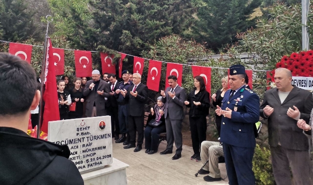 Şehit Binbaşı Ercüment Türkmen Bursa'da dualarla anıldı