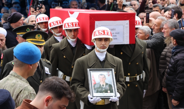 Şehit Uzman Onbaşı Berat Mecit Day'a son görev