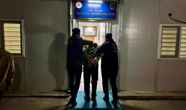 Siirt’te 18 yıl kesinleşmiş hapis cezası bulunan şahıs yakalandı