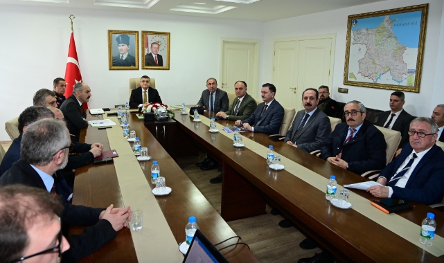 Sinop'ta "Orman Yangınları ile Mücadele" toplantısı