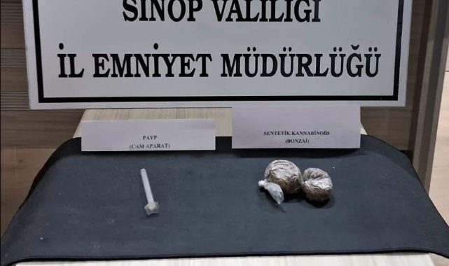 Sinop’ta uyuşturucu ve silah operasyonu: 5 şüpheli hakkında işlem başlatıldı
