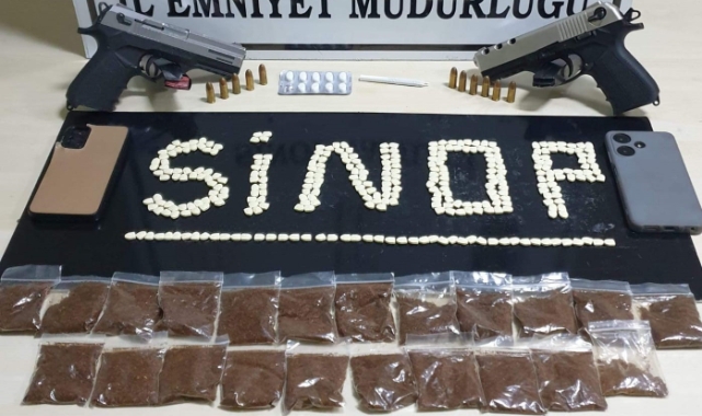 Sinop'ta zehir operasyonu