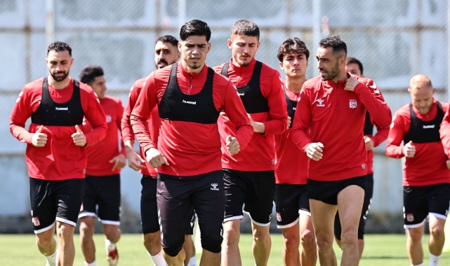 Sivasspor’da Antalyaspor maçının hazırlıkları devam ediyor