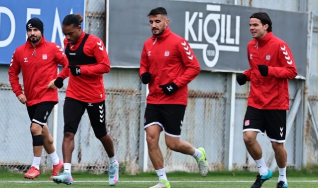 Sivasspor’da Kasımpaşa maçı hazırlıkları başladı