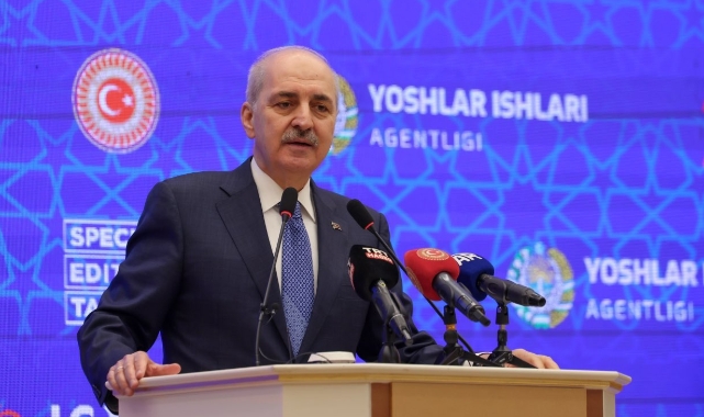TBMM Başkanı Kurtulmuş'tan Özbekistan'da önemli mesajlar
