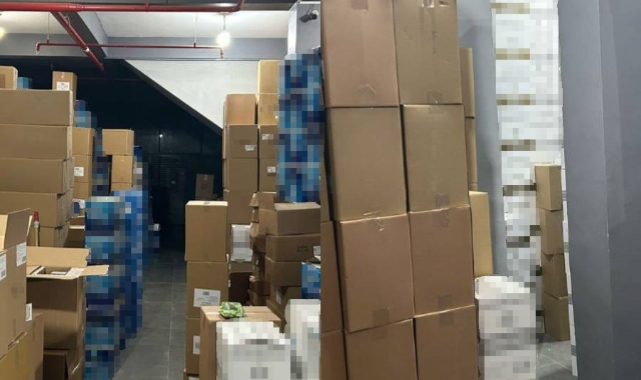 Tekirdağ'da 15 milyon adet boş makaron ele geçirildi