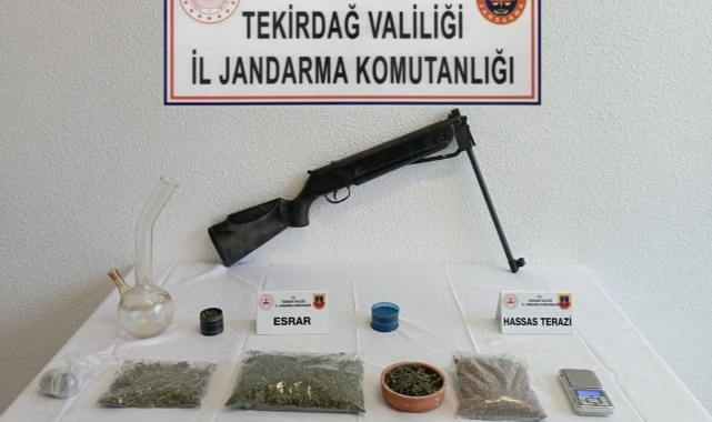 Tekirdağ'da uyuşturucuya geçit verilmiyor