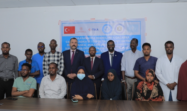 TİKA'dan Somali'ye tıbbi ekipman desteği