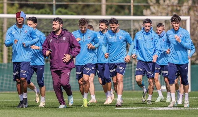 Trabzonspor Göztepe maçına hazırlıklanıyor