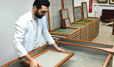 Türkiye'de bir ilk! "Palimpsest: Kağıt Enstalasyonu Sergisi"