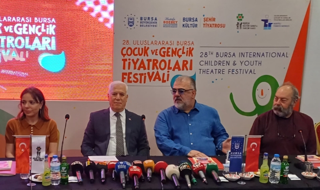 Uluslararası Bursa Çocuk ve Gençlik Tiyatroları Festivali'nin lansmanı yapıldı