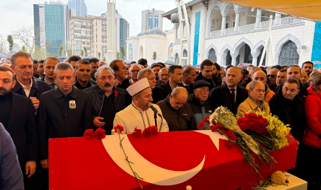 Volkan Konak için İstanbul'da cenaze töreni düzenlendi