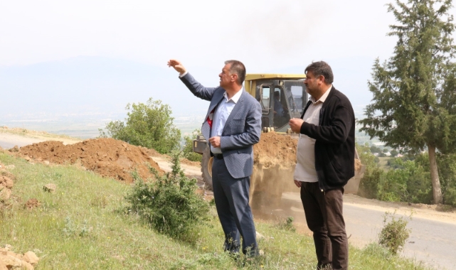 Yenipazar’da Büyükşehir’in çalışmaları devam ediyor