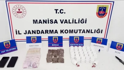 Manisa'da uyuşturucu operasyonu