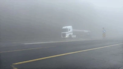 Bolu Dağı'nda göz gözü görmüyor!