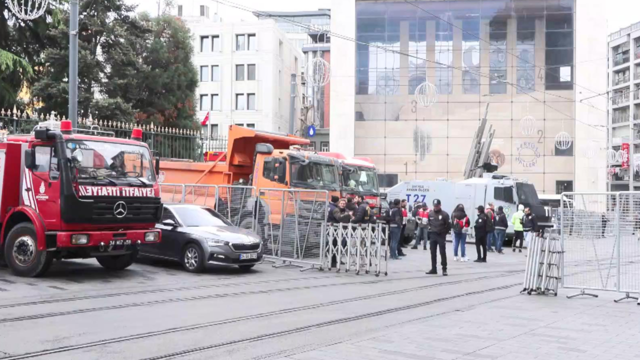Taksim Meydanı'nda 1 Mayıs tedbirleri!