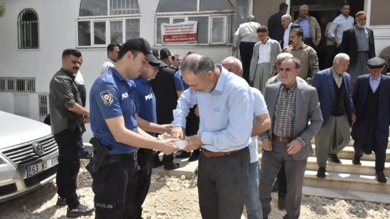 Adıyaman'da şehit polisler için mevlit okutuldu
