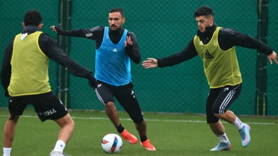 Beşiktaş kondisyon ve taktik çalıştı