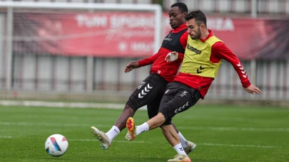 Samsunspor Eyüpspor maçının hazırlıklarına devam etti