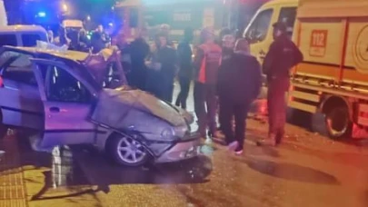 Ankara’da ters yönden gelen araç kazaya sebep oldu! 5 yaralı