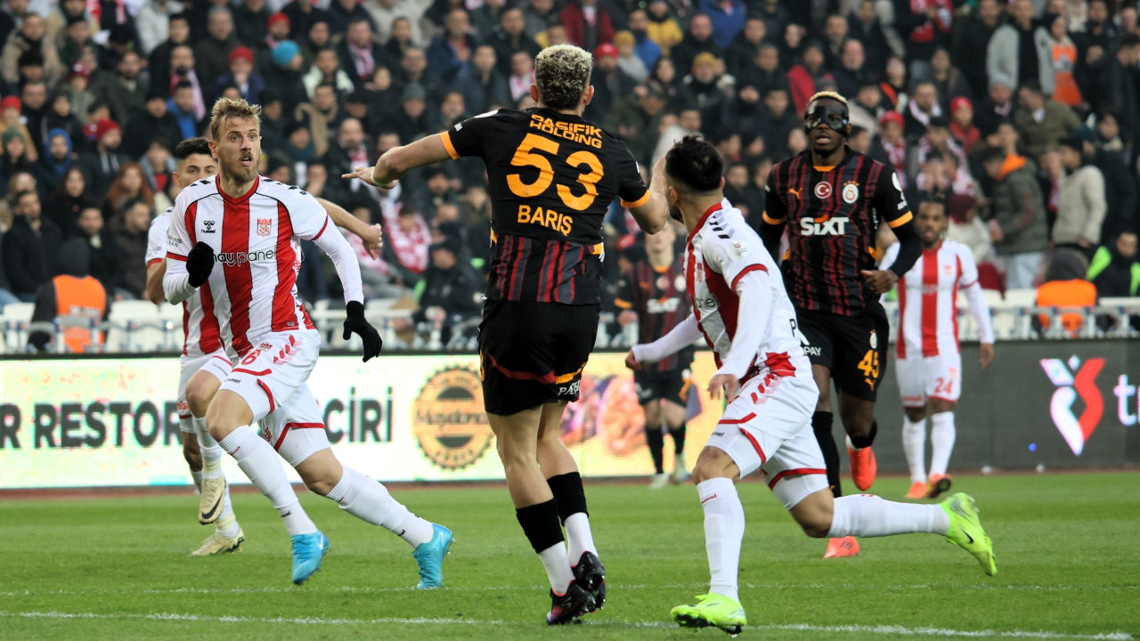 Galatasaray ile Sivasspor 38. randevuda