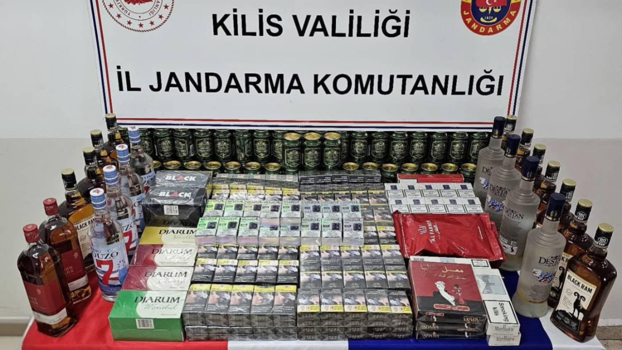 Kilis'te kaçakçılık operasyonu: 3 gözaltı